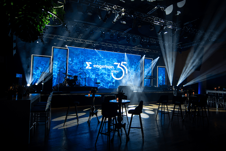 Ambiente de evento produzido pela Pi On The Move